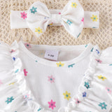 Newborn Baby Girl Autumn Clothes Set