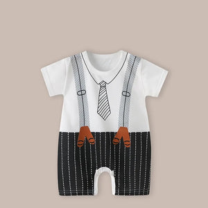 Baby Boys Cotton Gentleman Jumpsuits