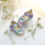 Baby Girl Shiny First Walker Shoes 0-18M