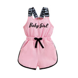 Baby Girl Toddler Summer Jumpsuits-Elite Outlet Store