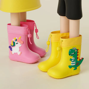 Baby Toddler Kids Unicorn Dinosaur Rain Boots