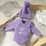 Hello World Rompers Hat Newborn Photography