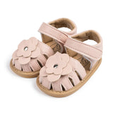 Baby Girls Flower Soft Sole 0-18M