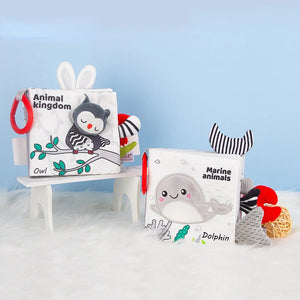 Baby Book - Infant Baby Cloth Books (Marine / Forest)
