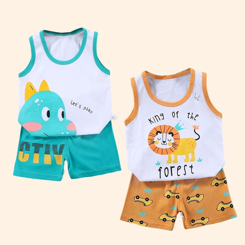 Baby Clothes - Baby Boys Summer Clothes Sets