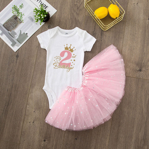 Baby Clothes - Baby Girl Birthday Party Outfits