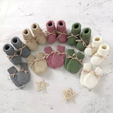 Baby Knitted Shoes & Gloves Set 0-18M