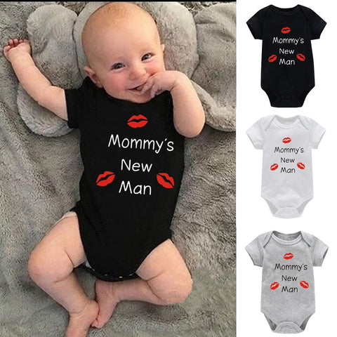 Baby Romper - Baby Infant Rompers Mommy's New Man