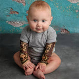Baby Romper - Baby Tattoo Printed Bodysuits
