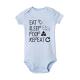 Baby Romper - Toddler Rompers EAT SLEEP POOP