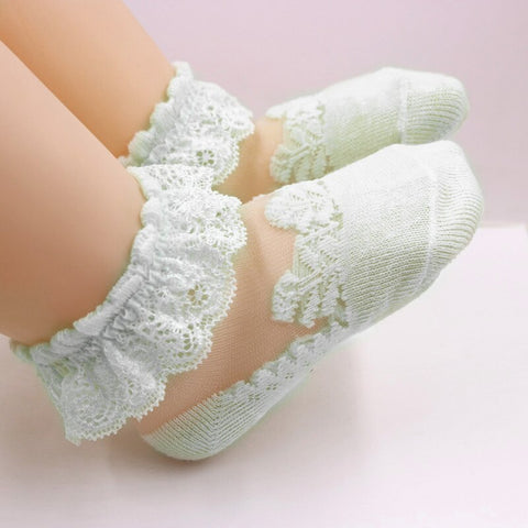 Baby Socks - Cute Lace Cotton Socks 0-5T