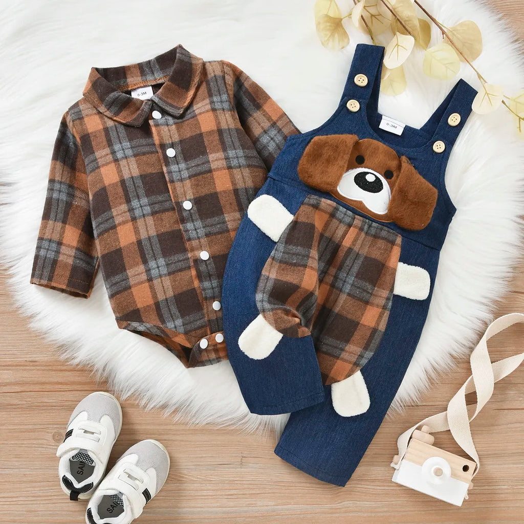 Baby & Toddler - 2 Colors Autumn Baby Boys Clothes Sets