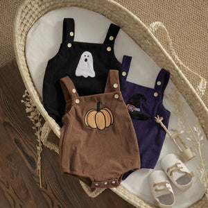 Corduroy Newborn Baby Rompers