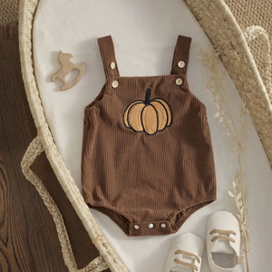 Corduroy Newborn Baby Rompers