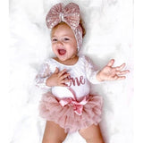 Adorable 1st Birthday Girl Outfit