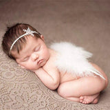 Newborn Photography Accessories - Snowflake Angel Wings Newborn Photography Costume