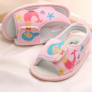 Baby Girl Watermelon Mermaid Summer Shoes