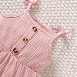 Baby Girls Rompers + Headband