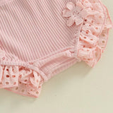 Baby Girls Cute Cotton Top Shorts Set