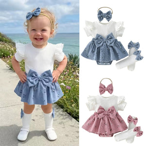 Adorable Baby Girls Floral Clothes Sets