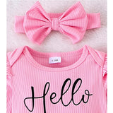 Baby Girls Clothes Set New Here