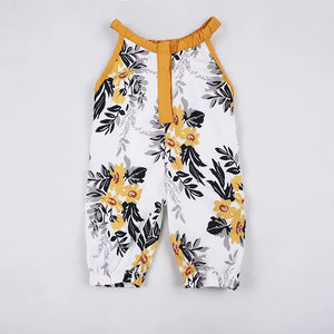 Baby Girls Floral Summer Jumpsuits