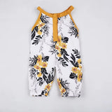 Baby Girls Floral Summer Jumpsuits