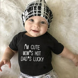 Cute Newborn Infant Baby Rompers 0-24M