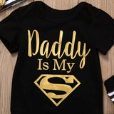 Baby Rompers Daddy Is My Hero 0-24M