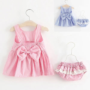 Baby Girls Dress & Briefs