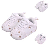 Star Pattern First Walkers Sneakers
