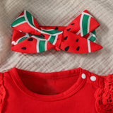 Baby Girls Watermelon Clothes Set 0-24M
