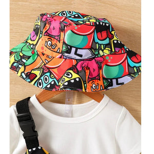 Baby Boys 4pcs Funny Clothes Set