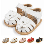 Baby Girls Flower Soft Sole 0-18M