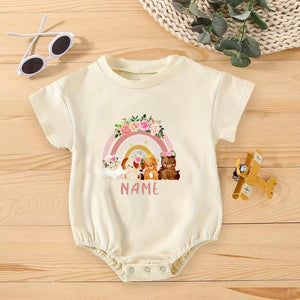 Personalized Baby Rompers with Name