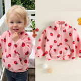 Toddler Girl Strawberry Sweatshirts