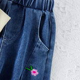 Baby Girl Toddler Flower Sweater + Jeans