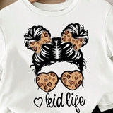 Baby Girls Toddlers Leopard Clothes Set