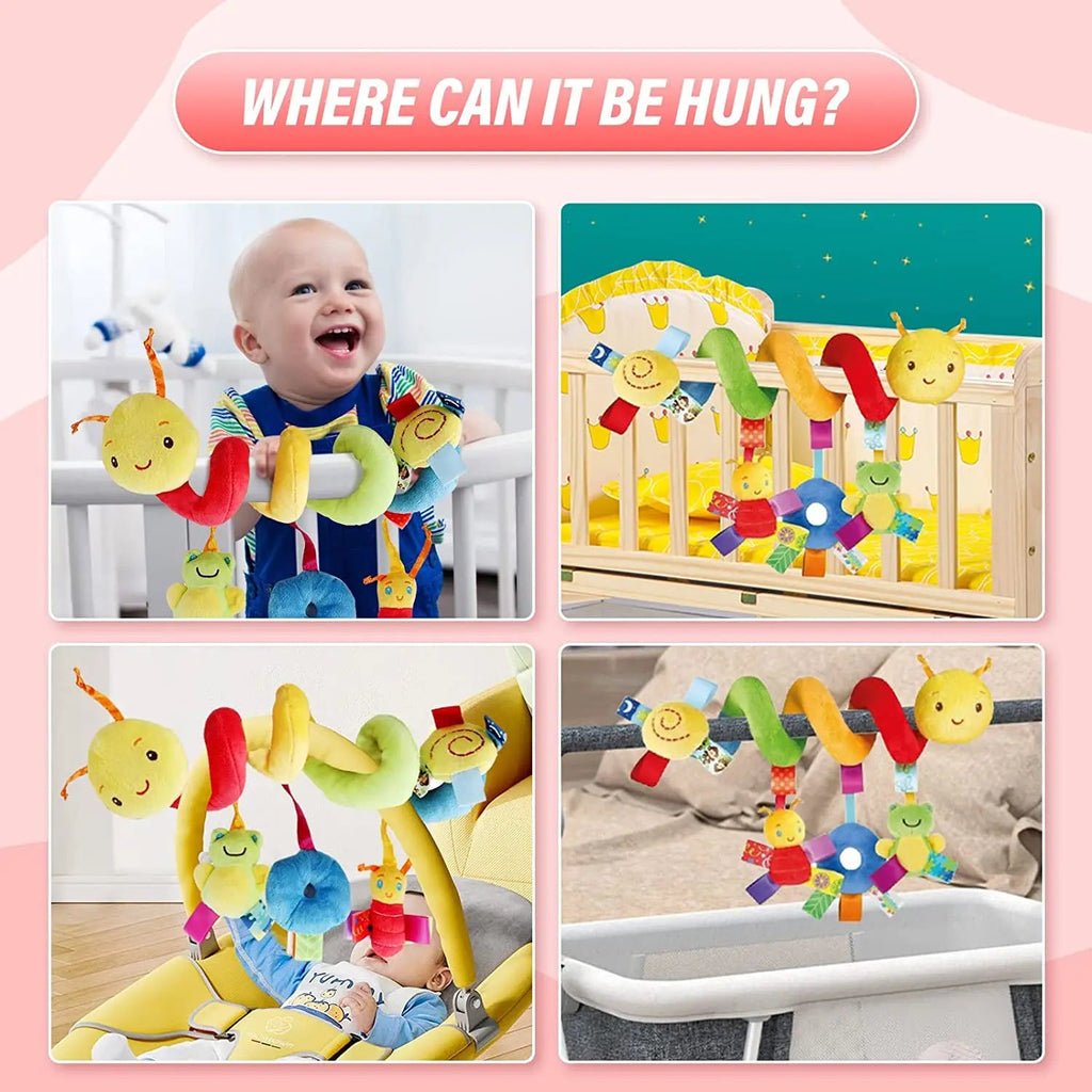 Toys - Baby Hanging Plush Spiral Toy
