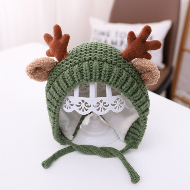 Baby Accessories - Cute Deer Elk Antlers Baby Hats