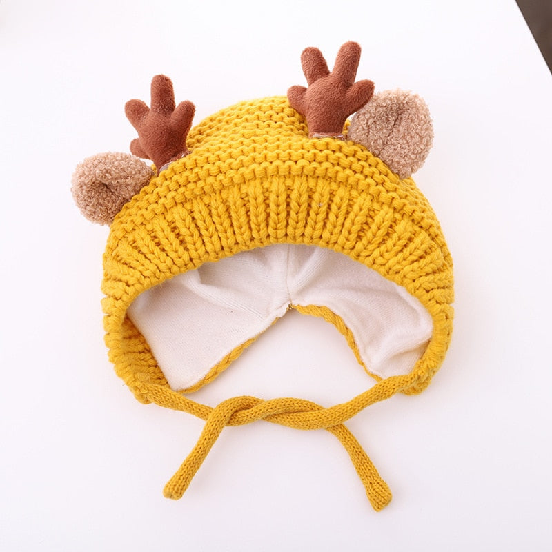 Baby Accessories - Cute Deer Elk Antlers Baby Hats