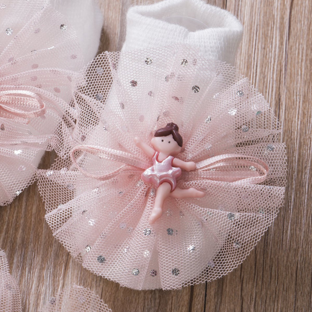 Baby Accessories - Newborn Baby Girl Lovely Socks Headband Set