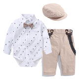 Baby Boys Rompers + Cap Suits