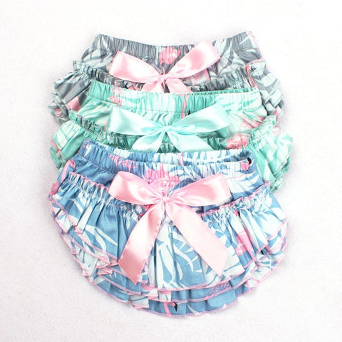 Baby Clothes - Baby Girl Ruffle Bloomers & Headband Set