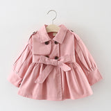 Baby Clothes - Baby Girl Trench Coat