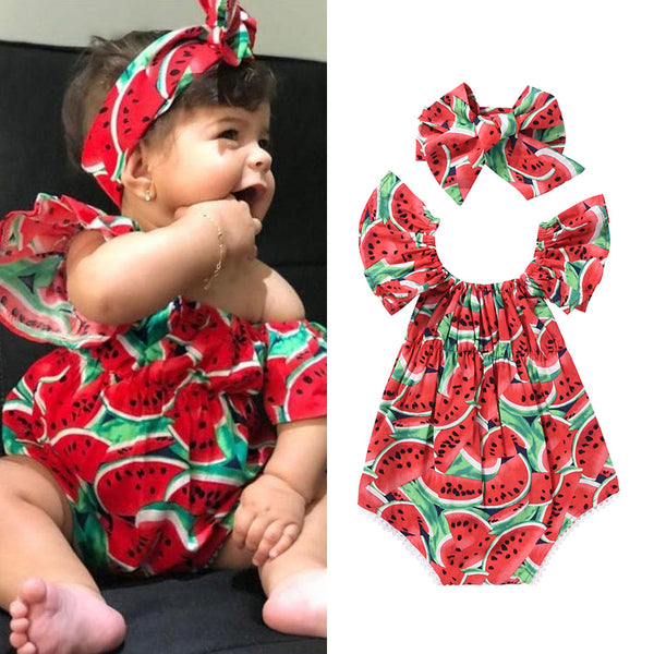 Watermelon baby outlet outfit