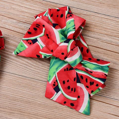 Baby Clothes - Baby Girl Watermelon Clothes Set