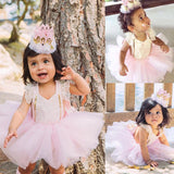 Baby Clothes - Baby Girls Lace Bodysuits Tutu Outfits