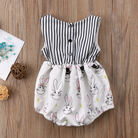 Bunny Cute Cotton Rompers