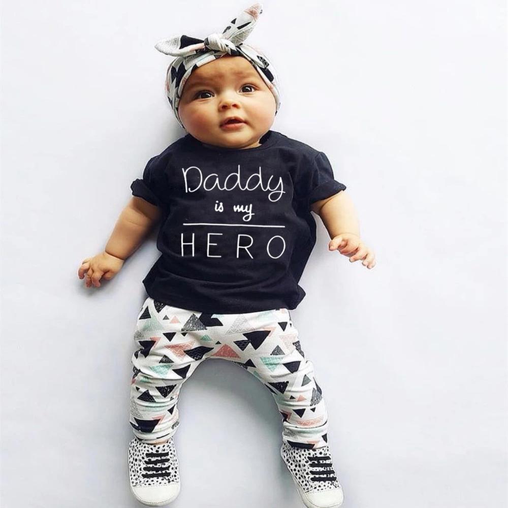 Daddy is my Hero Clothes Set